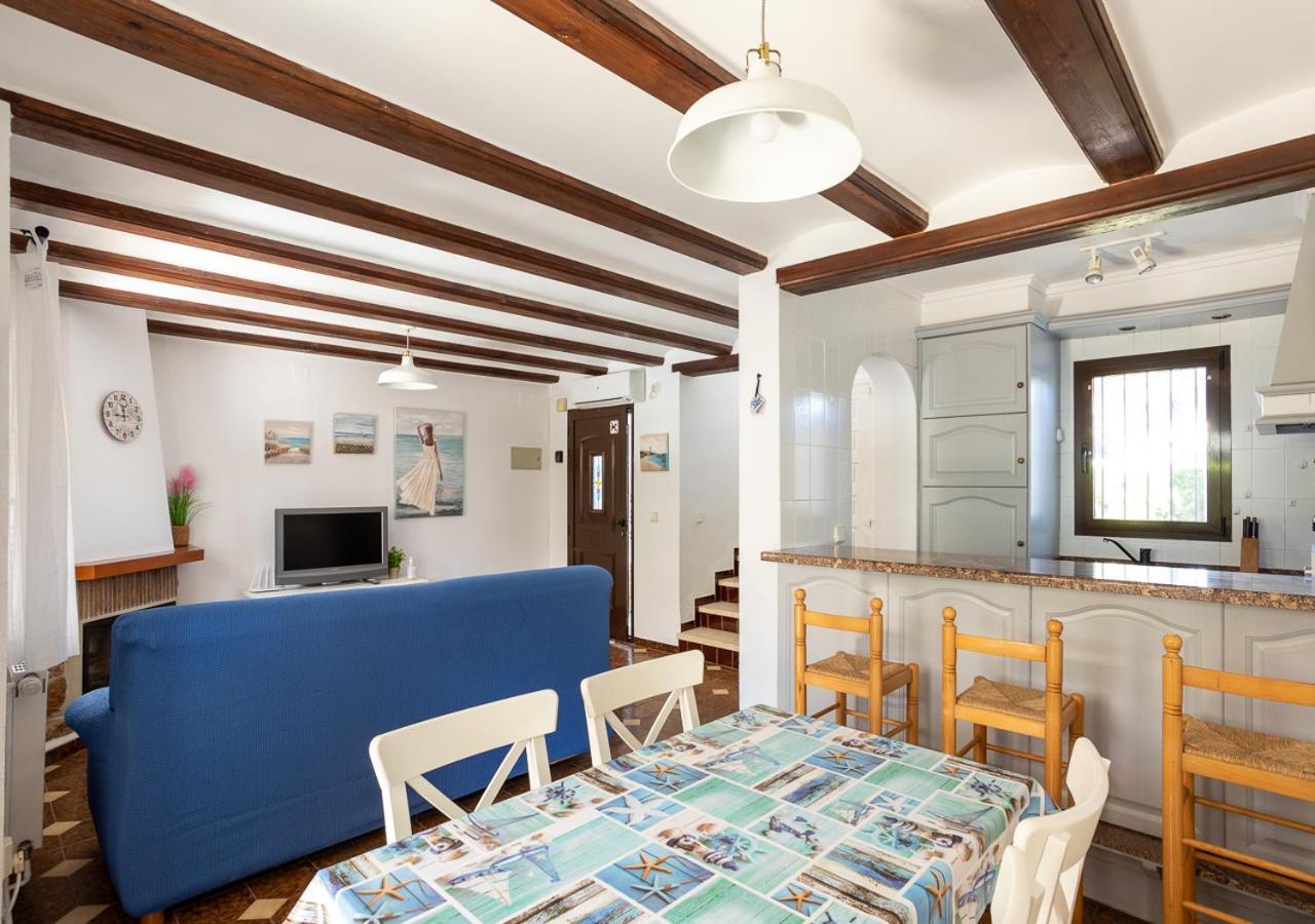 Villa La Casa De La Playa. Piscina, Wifi Y Terraza. Dénia Esterno foto